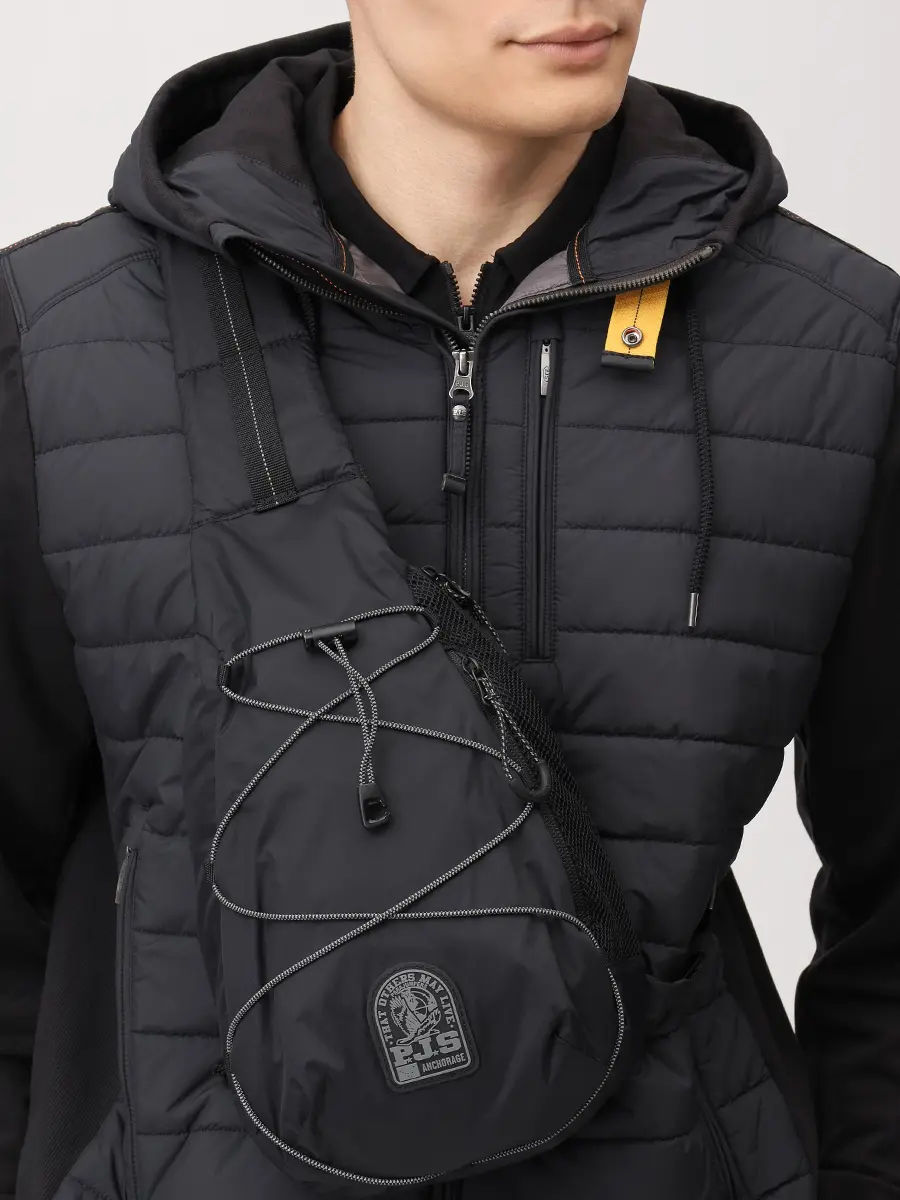 Сумка текстильная PARAJUMPERS 26SMPABABA02/0541 Черный  Фото 2