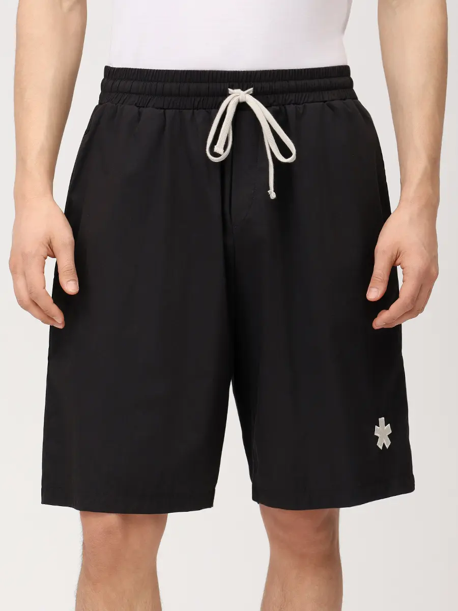 Шорты хлопковые COMME DES FUCKDOWN CFABM02043 NERO Черный  Фото 4