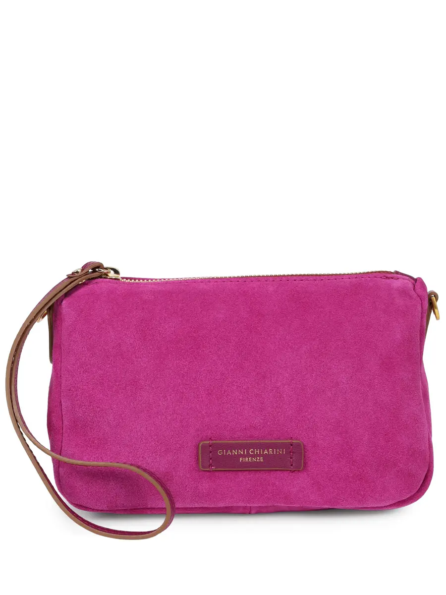 Сумка замшевая GIANNI CHIARINI BS 10224 CM-PL - 1478 Розовый 