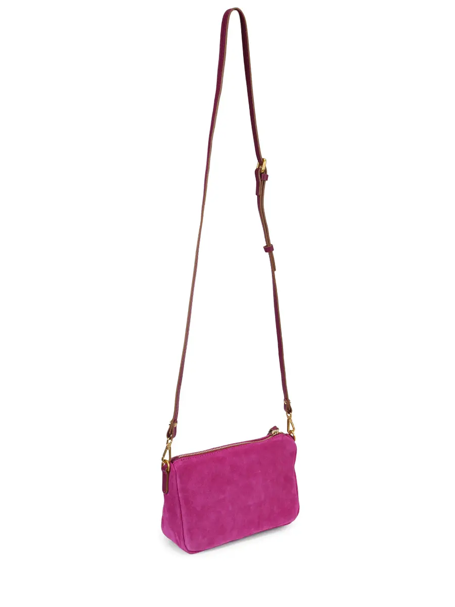 Сумка замшевая GIANNI CHIARINI BS 10224 CM-PL - 1478 Розовый  Фото 3