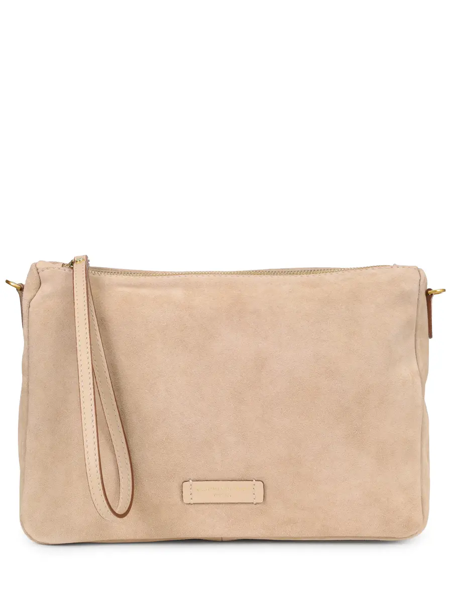 Сумка замшевая GIANNI CHIARINI BS 10225 CM-PL - 9308 Кремовый 