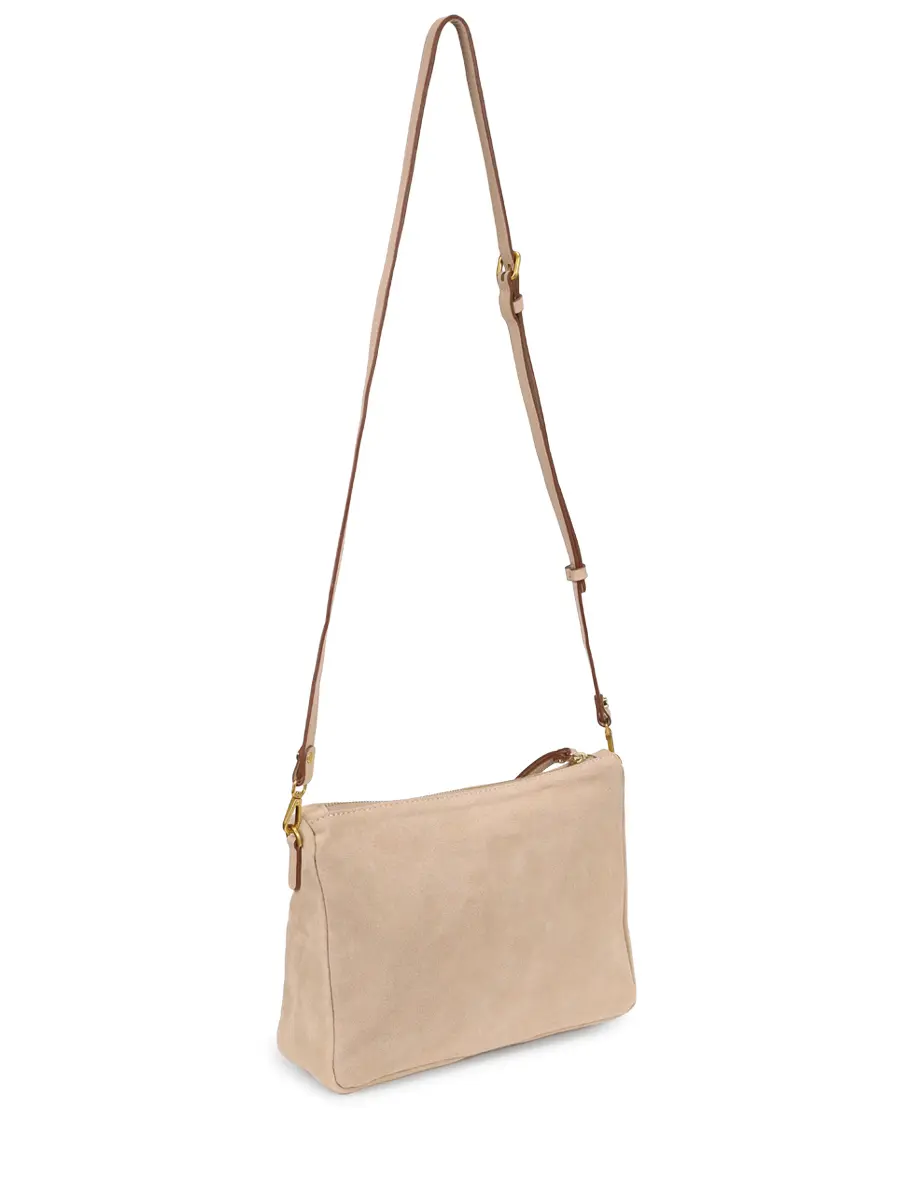 Сумка замшевая GIANNI CHIARINI BS 10225 CM-PL - 9308 Кремовый  Фото 3