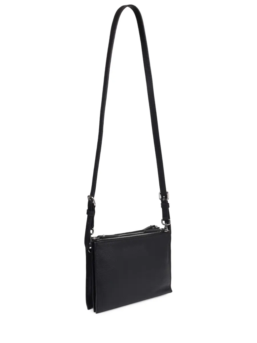Сумка кожаная GIANNI CHIARINI BS 11811/COMM GRN - 001 Черный  Фото 3