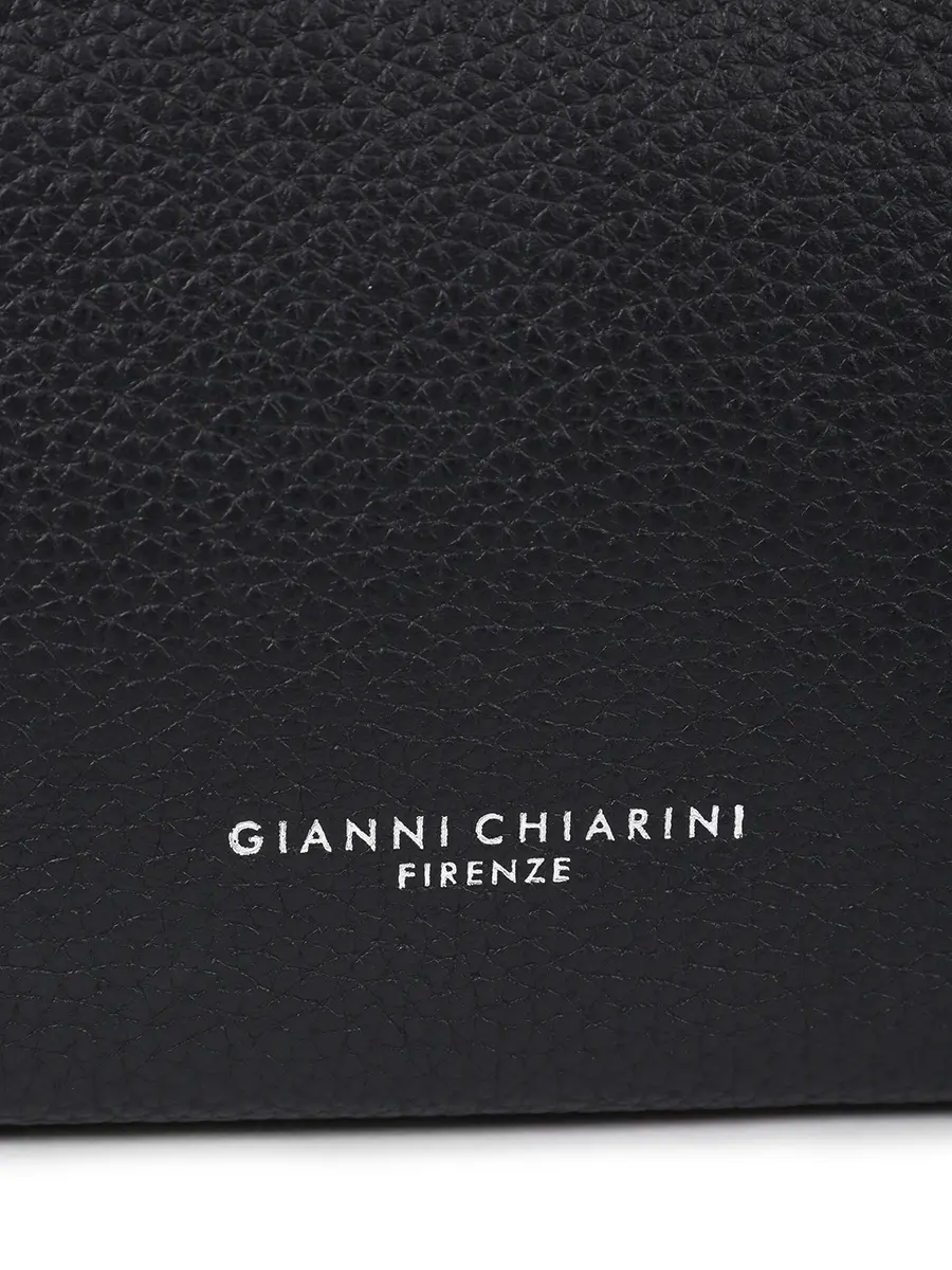 Сумка кожаная GIANNI CHIARINI BS 11811/COMM GRN - 001 Черный  Фото 5