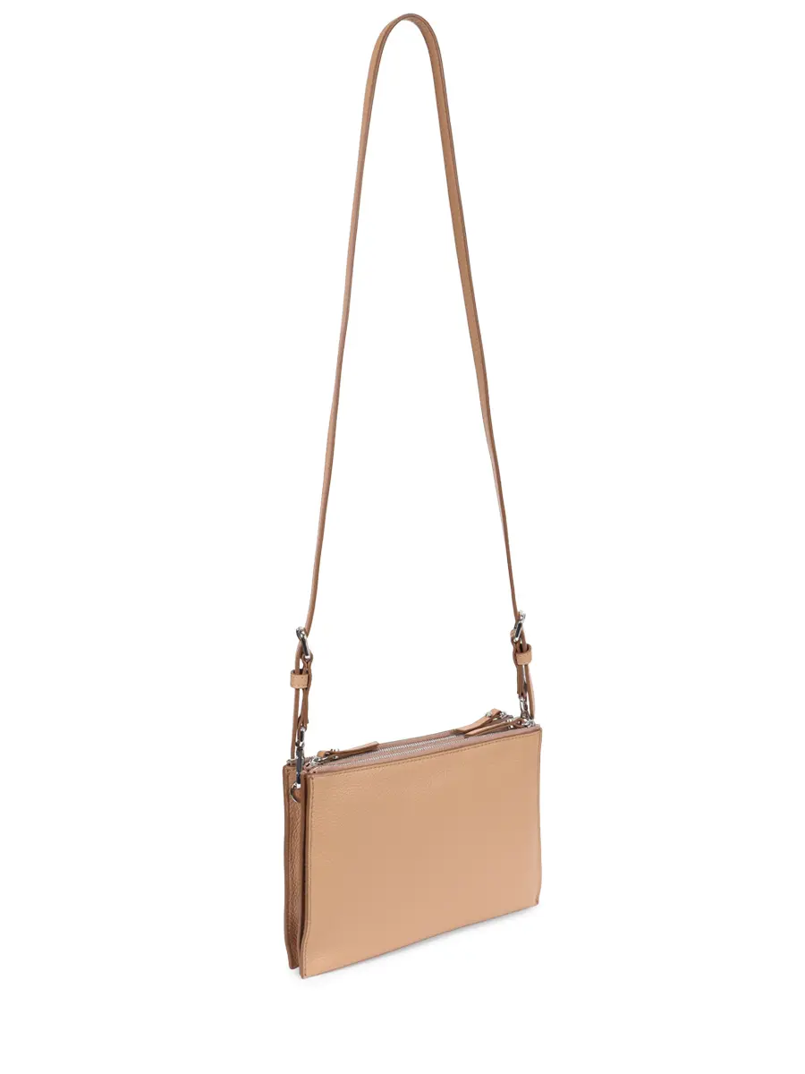 Сумка кожаная GIANNI CHIARINI BS 11811/COMM GRN - 14363 Бежевый  Фото 3