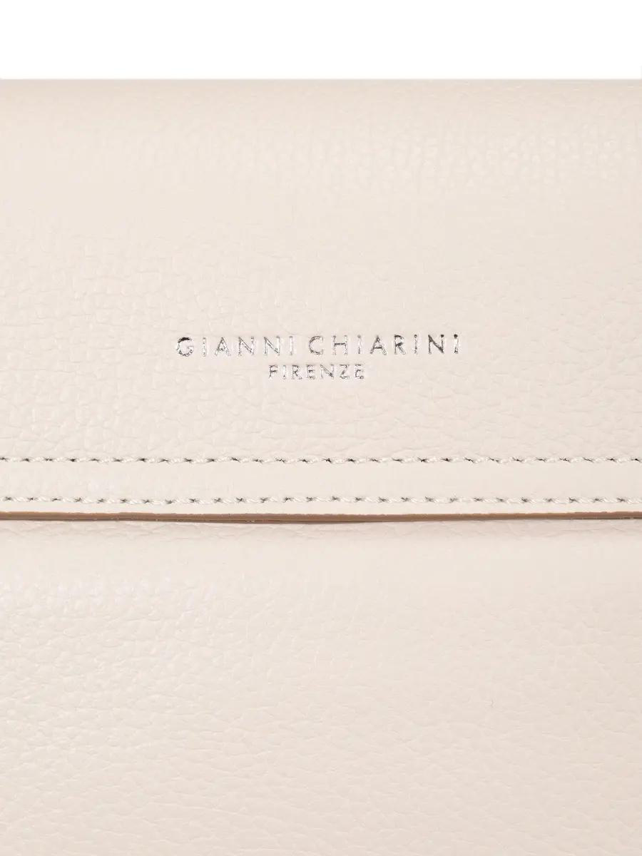 Сумка кожаная GIANNI CHIARINI BS 12305/COMM GRN - 3890 Кремовый  Фото 5
