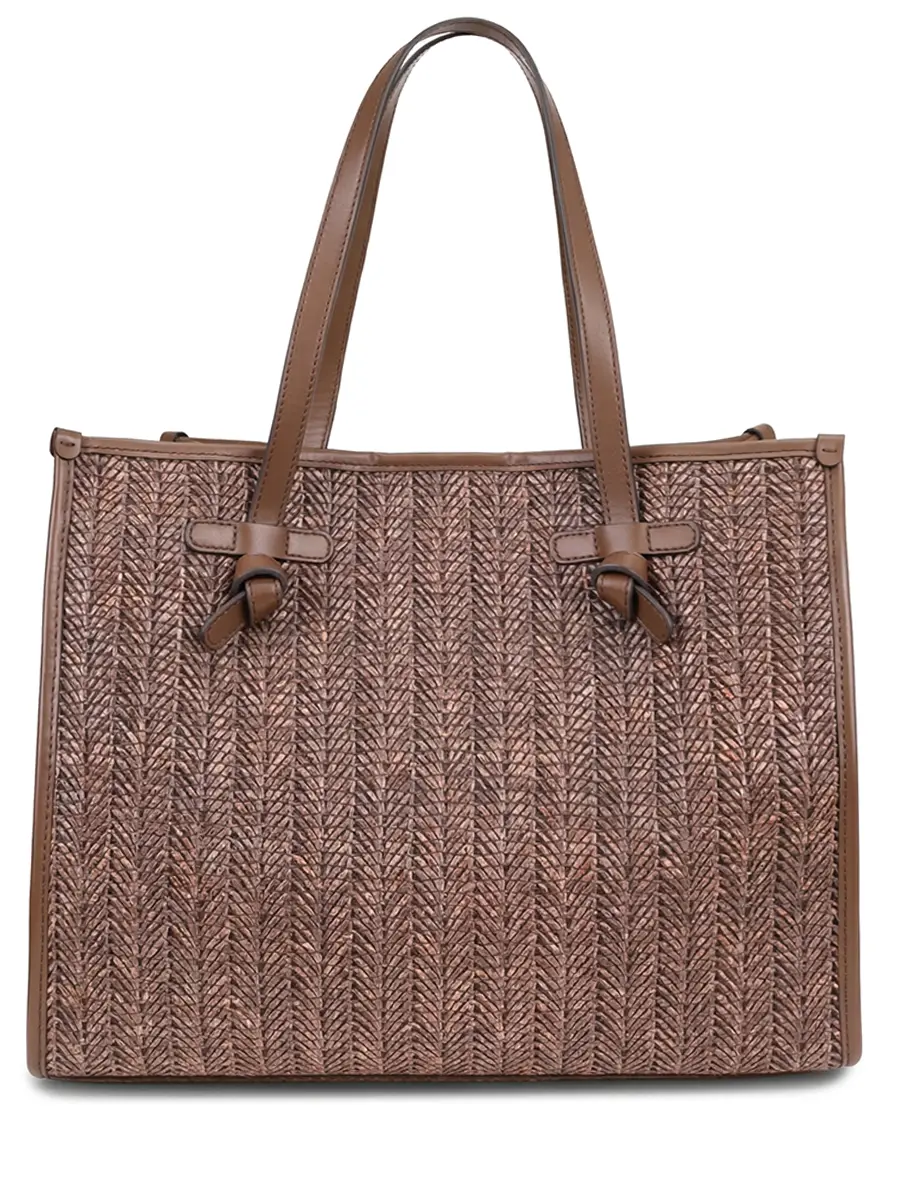 Сумка текстильная GIANNI CHIARINI BS 12360/COMM MDN/13840/CHOCO Коричневый 