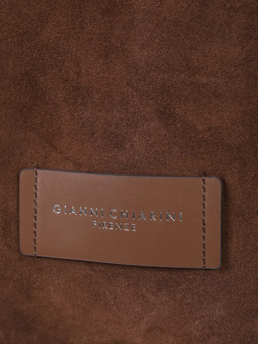 Сумка текстильная GIANNI CHIARINI BS 12360/COMM MDN/13840/CHOCO Коричневый  Фото 6