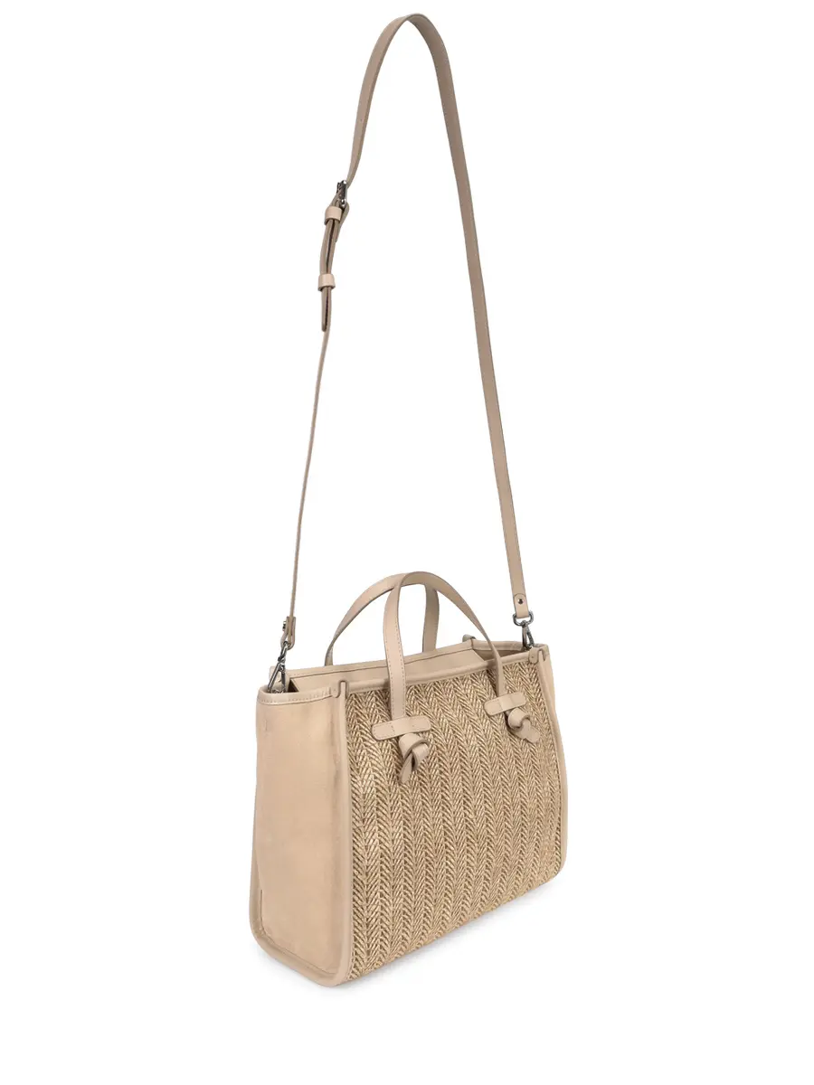 Сумка комбинированная GIANNI CHIARINI BS 9762/COMM MDN-211-SABBIA Бежевый  Фото 3