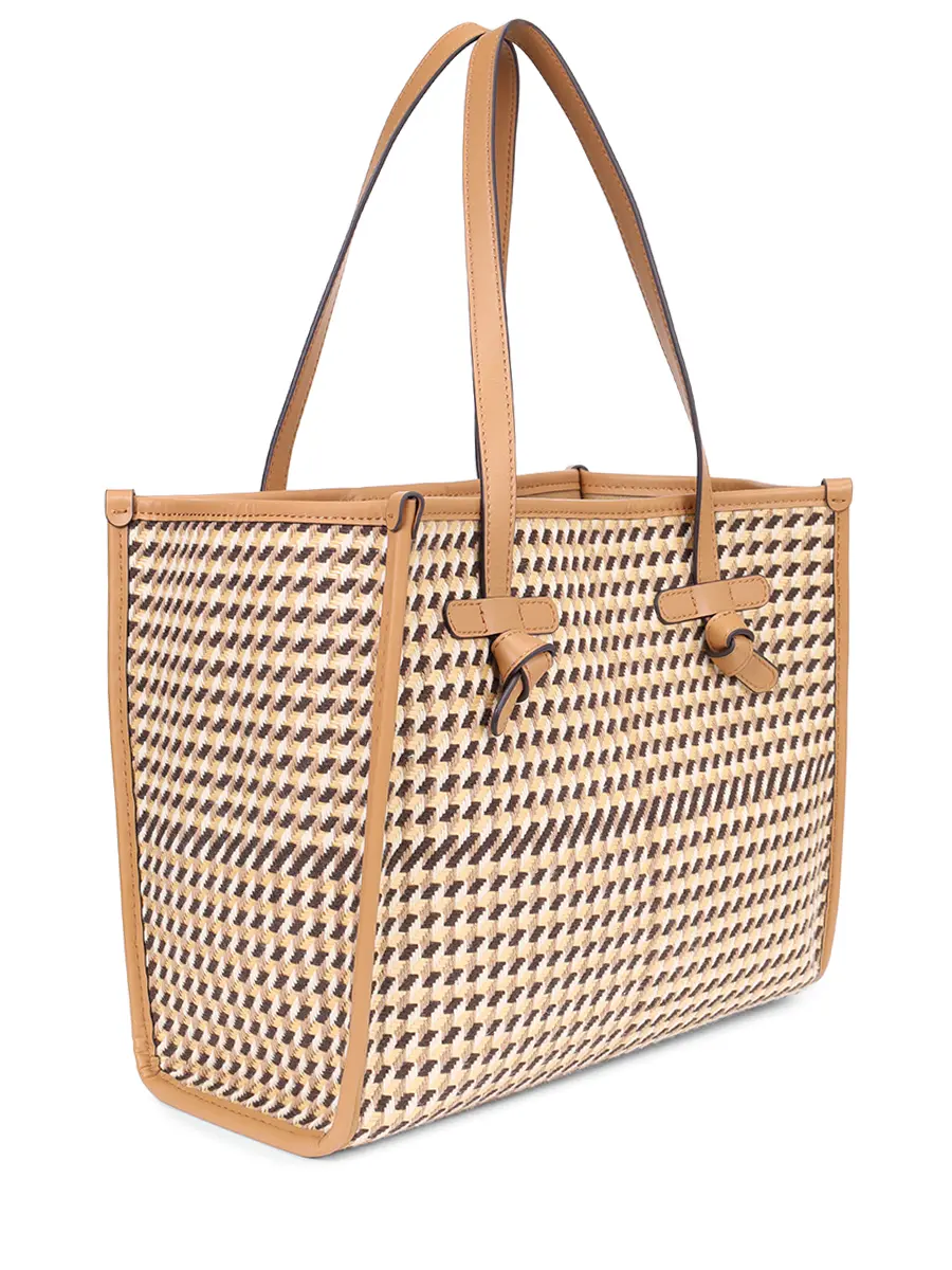 Сумка текстильная GIANNI CHIARINI BS 6849/COMM MSQ-14509-TESTA DI MORO Коричневый  Фото 4