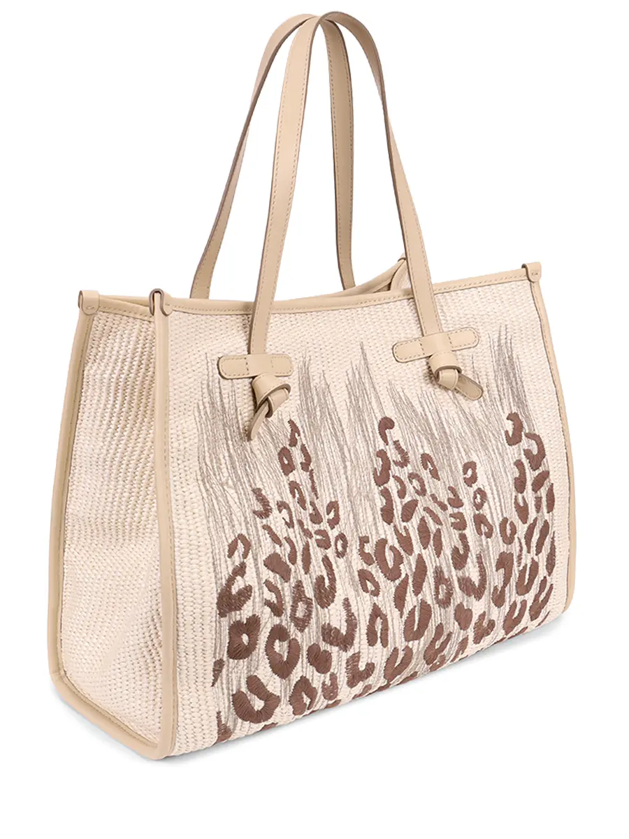 Сумка текстильная GIANNI CHIARINI BS 12410/COMM WLDRBL-211-SABBIA Бежевый  Фото 3