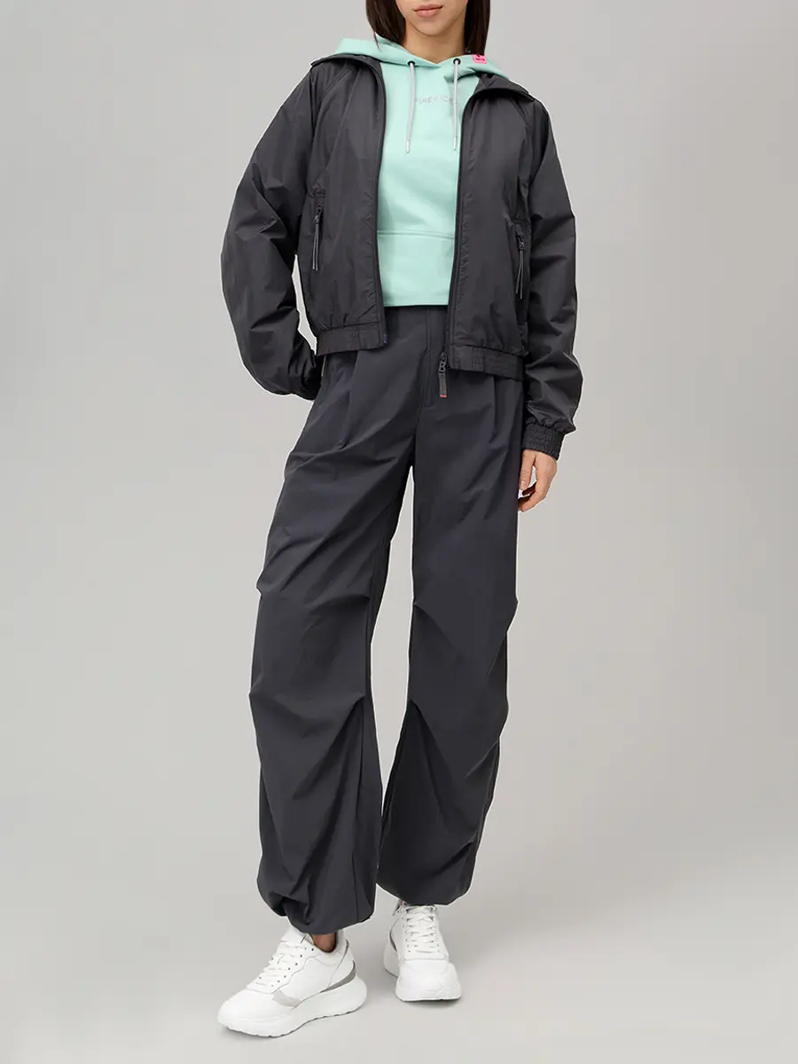 Худи хлопковое Nala BOGNER FIRE + ICE NALA 84853697/215 Зеленый  Фото 2