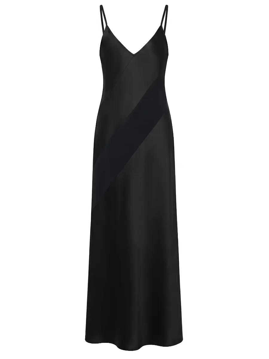 Платье однотонное ANTONELLI FIRENZE Q6648-355C 999 Черный 