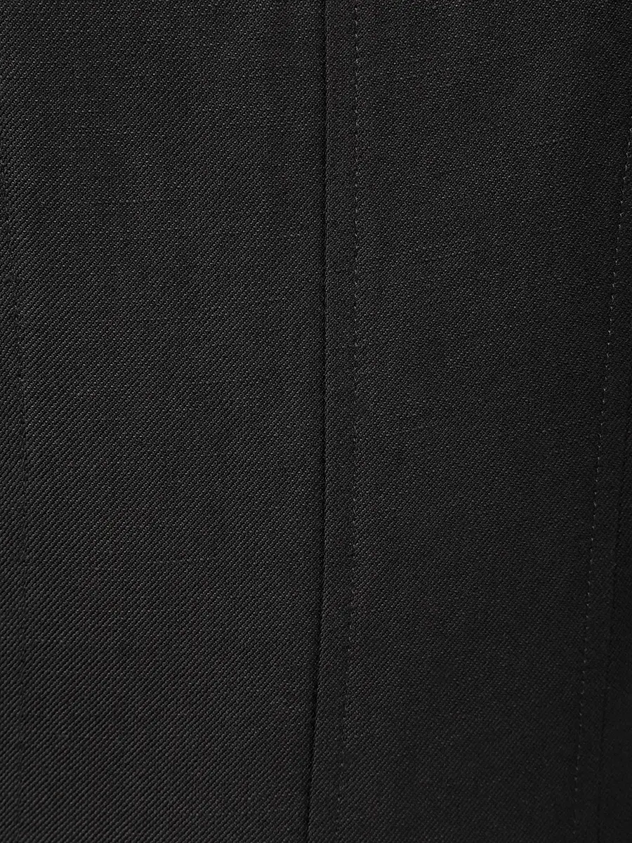 Платье из вискозы и льна ANTONELLI FIRENZE Q6604-935 999 Черный  Фото 6