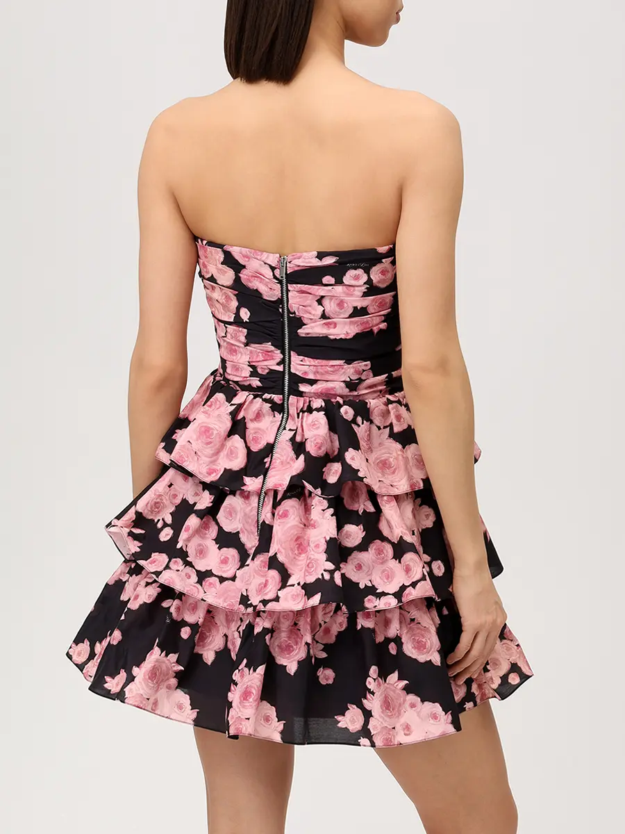 Платье хлопковое ROSES AND LACE О26SS_D022CT01_P14М/01 Розовый  Фото 3