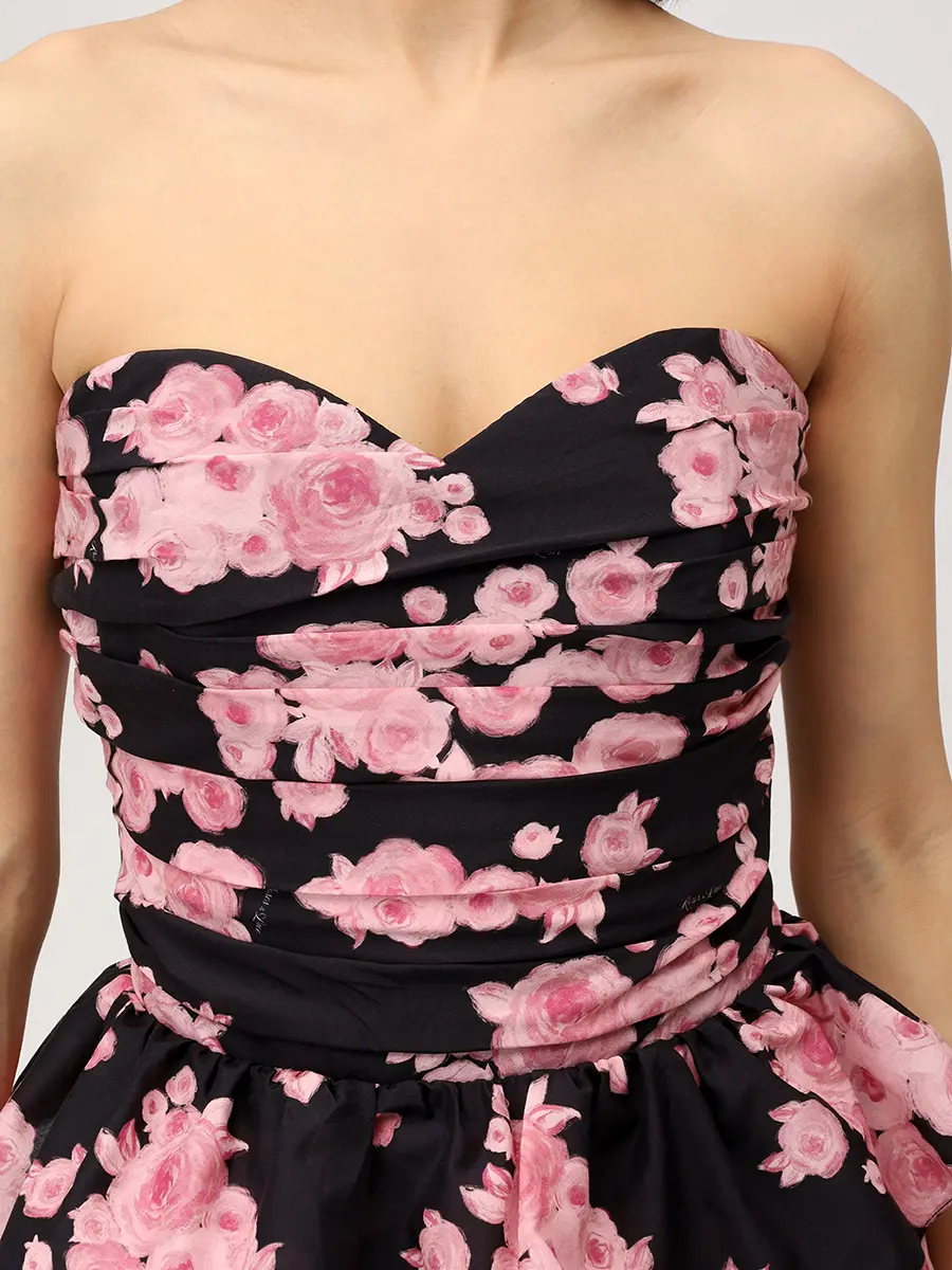 Платье хлопковое ROSES AND LACE О26SS_D022CT01_P14М/01 Розовый  Фото 5