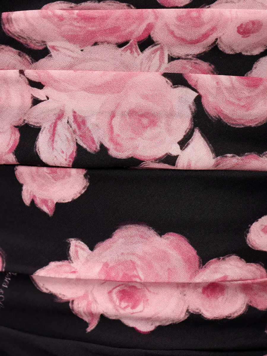 Платье хлопковое ROSES AND LACE О26SS_D022CT01_P14М/01 Розовый  Фото 6