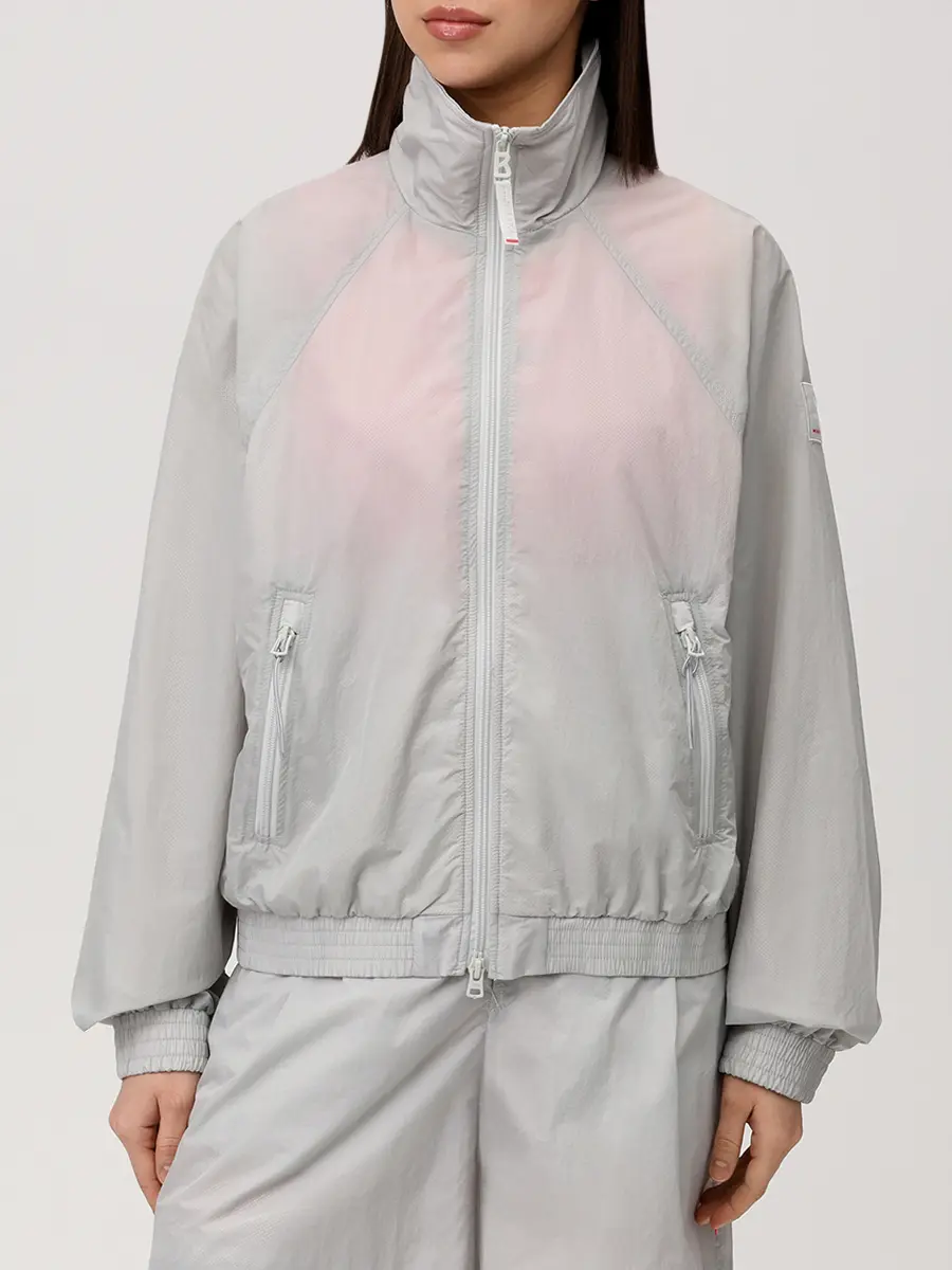Ветровка однотонная BOGNER FIRE + ICE KEKE 84661252/901 Серый  Фото 4