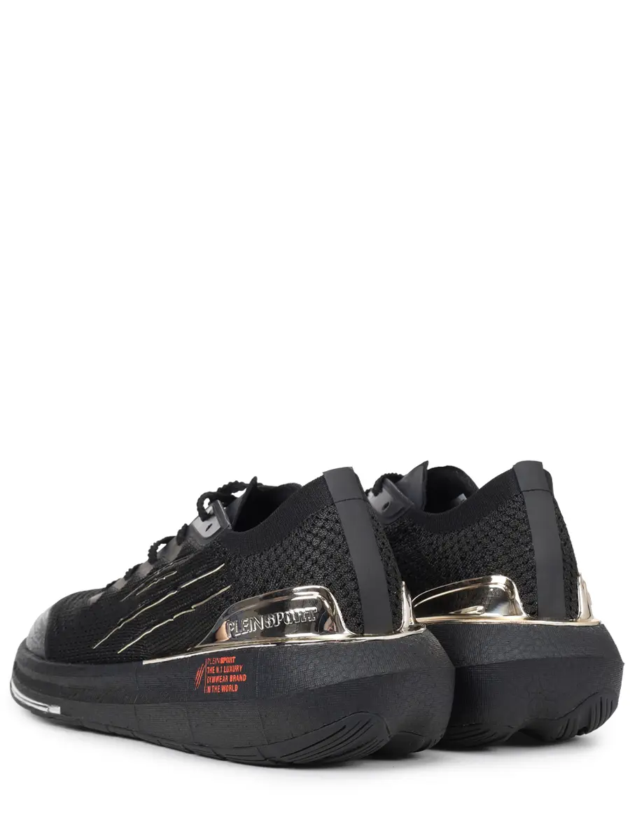 Кроссовки текстильные PLEIN SPORT USC0856/0293 Черный  Фото 4