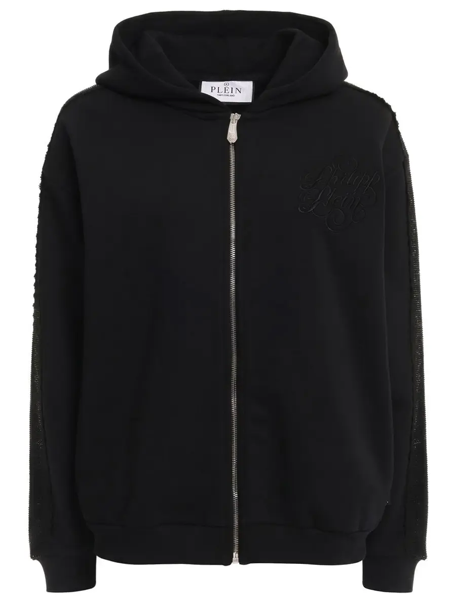Олимпийка хлопковая PHILIPP PLEIN SAFC WJB1935 PTE003N Черный 