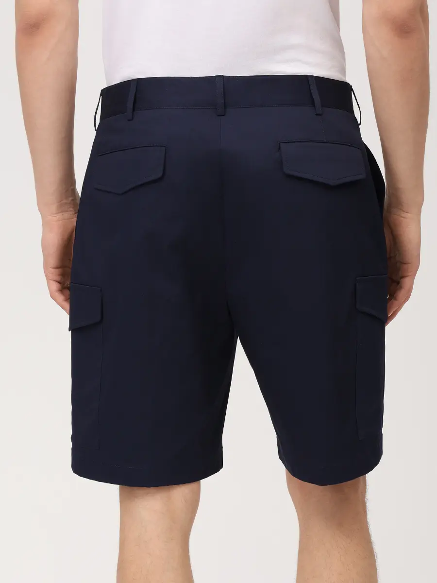 Шорты-карго хлопковые PHILIPP PLEIN SAFC MRT1654 PTE003N Синий  Фото 3