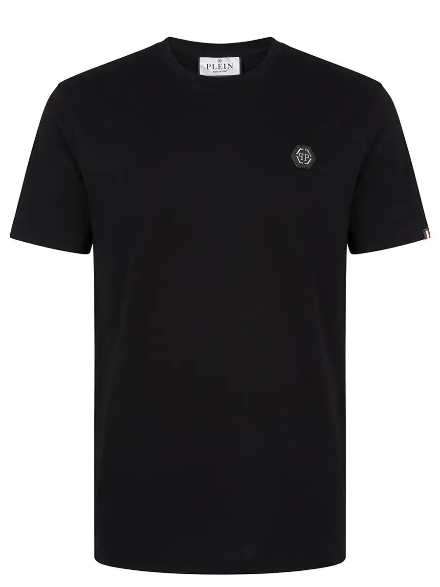 Футболка хлопковая PHILIPP PLEIN SAFC MTK8843 PJY002N Черный 