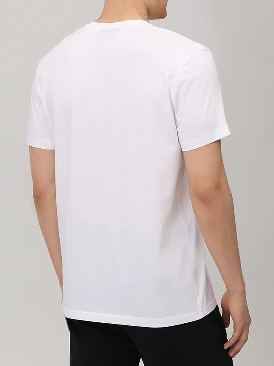 Футболка хлопковая PHILIPP PLEIN SAFC MTK8843 PJY002N Белый  Фото 3