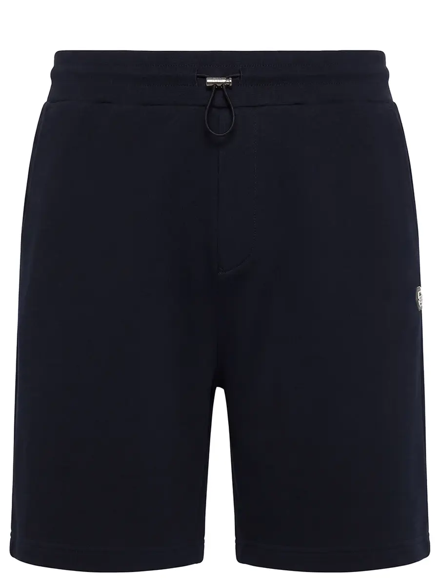 Шорты хлопковые PHILIPP PLEIN SAFC MJT2751 PTE180N Синий 