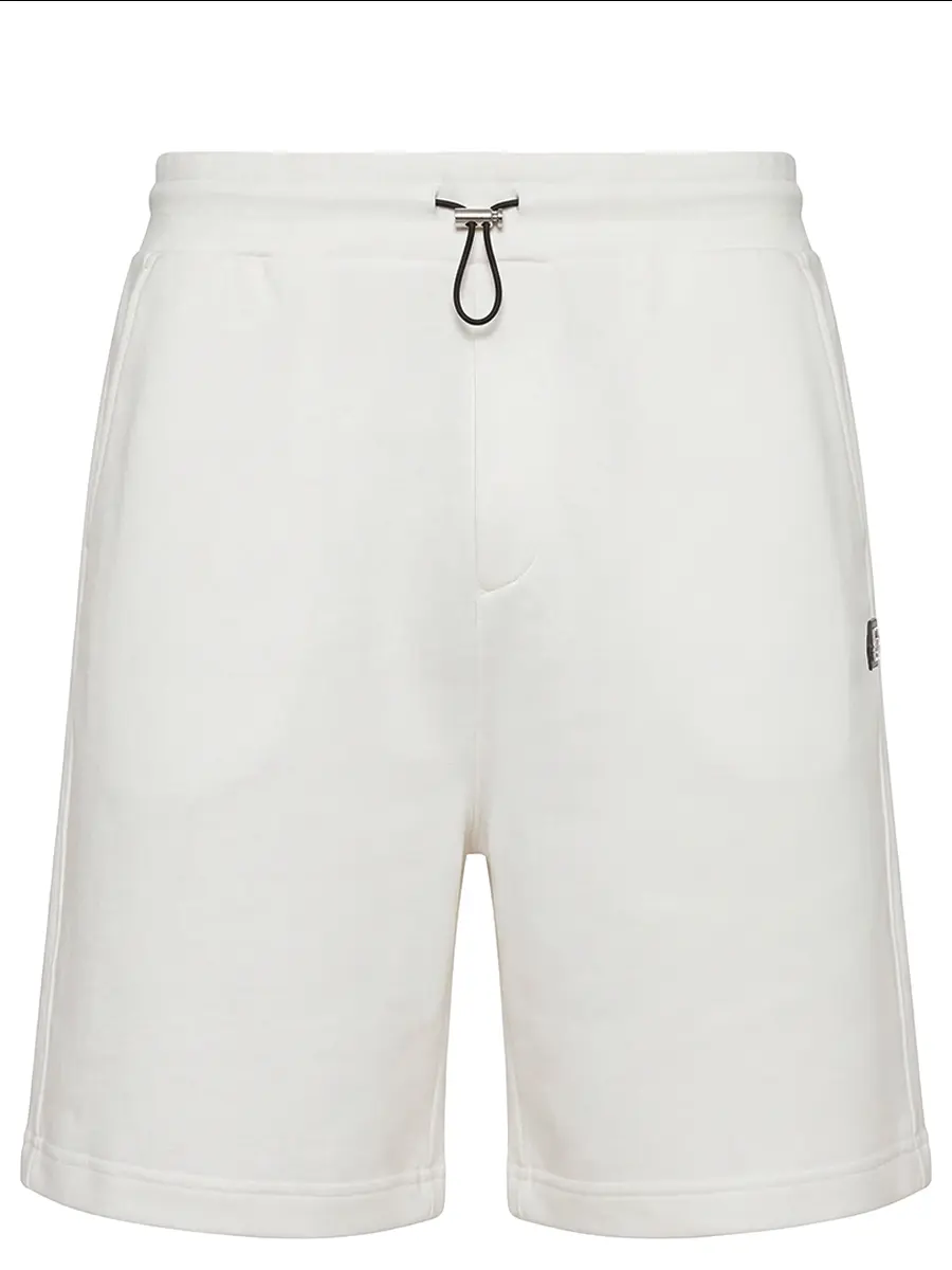 Шорты хлопковые PHILIPP PLEIN SAFC MJT2751 PTE180N Белый 