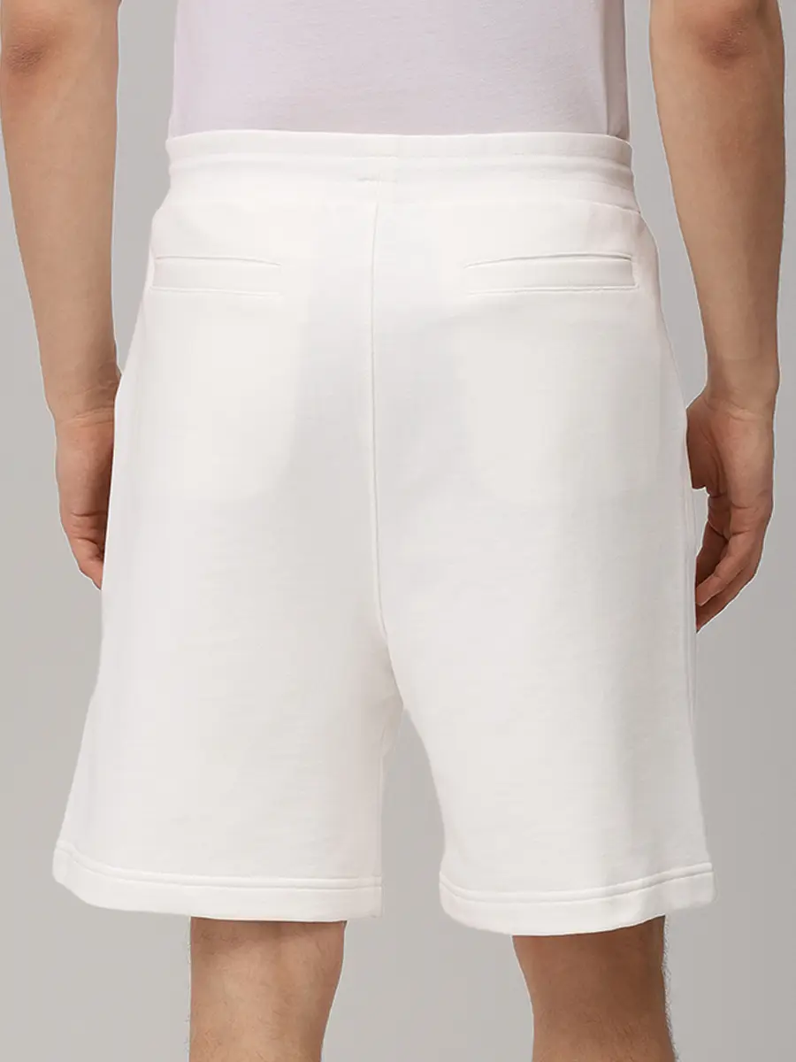 Шорты хлопковые PHILIPP PLEIN SAFC MJT2751 PTE180N Белый  Фото 3