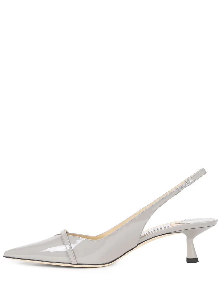 Туфли кожаные JIMMY CHOO AMITA 45 Серый  Фото 3