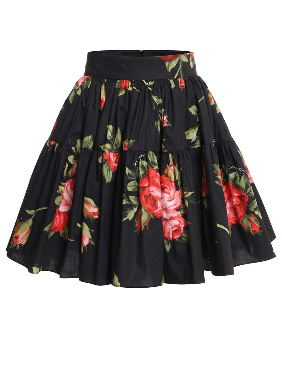 Юбка хлопковая DOLCE & GABBANA
