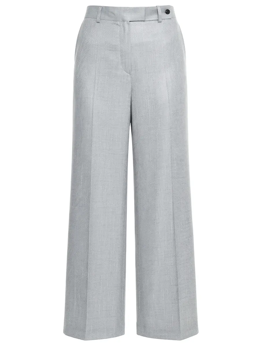 Брюки из вискозы KITON D48109K0922G05000 Голубой 