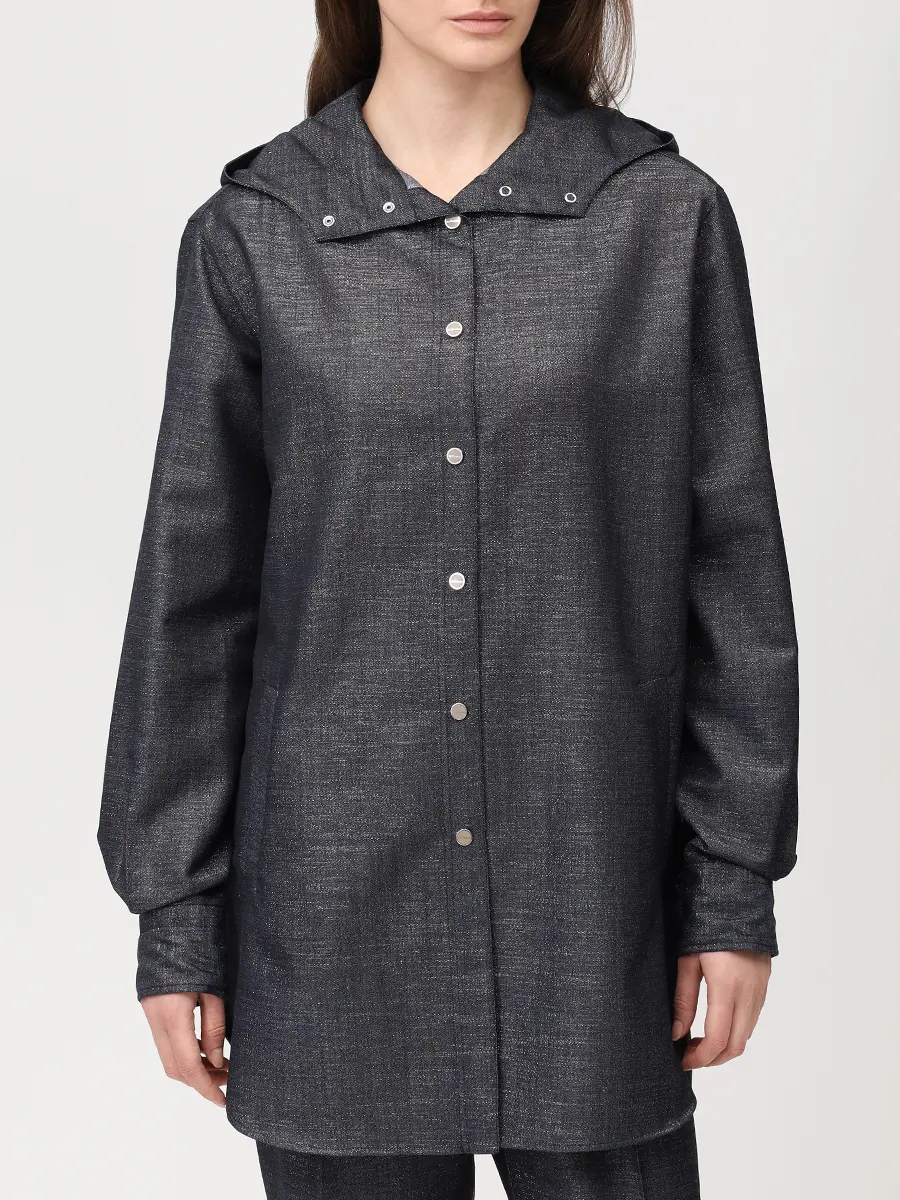 Рубашка шерстяная KITON D54435K0901G01006 Темно Синий  Фото 4