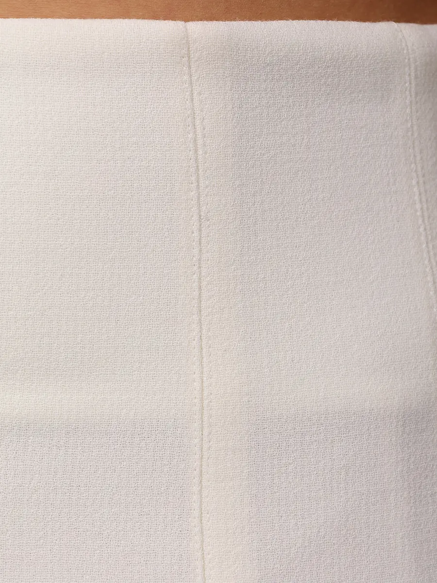Юбка-карандаш шерстяная KITON D61210K05P5414000 Белый  Фото 6