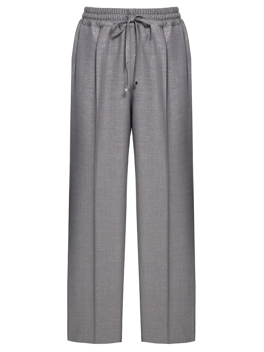 Брюки шерстяные KITON D48122K0900G01000 Серый 