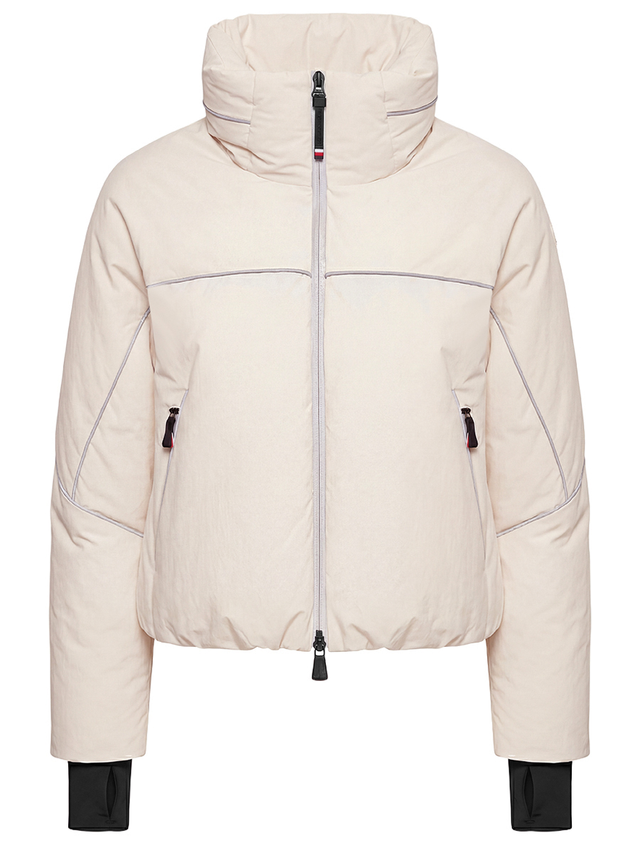 Пуховик однотонный MONCLER