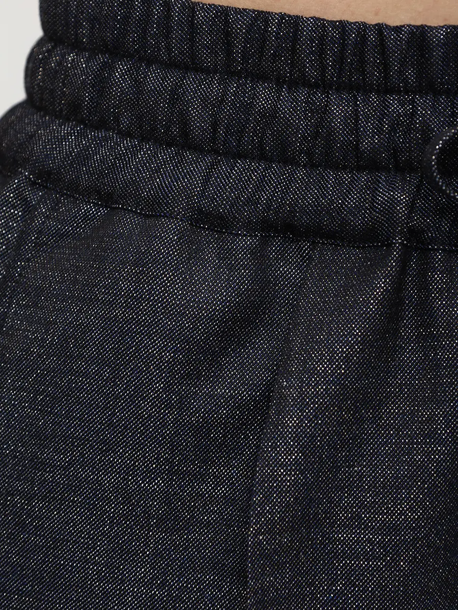 Брюки шерстяные KITON D37102K0901G01000 Темно Синий  Фото 6