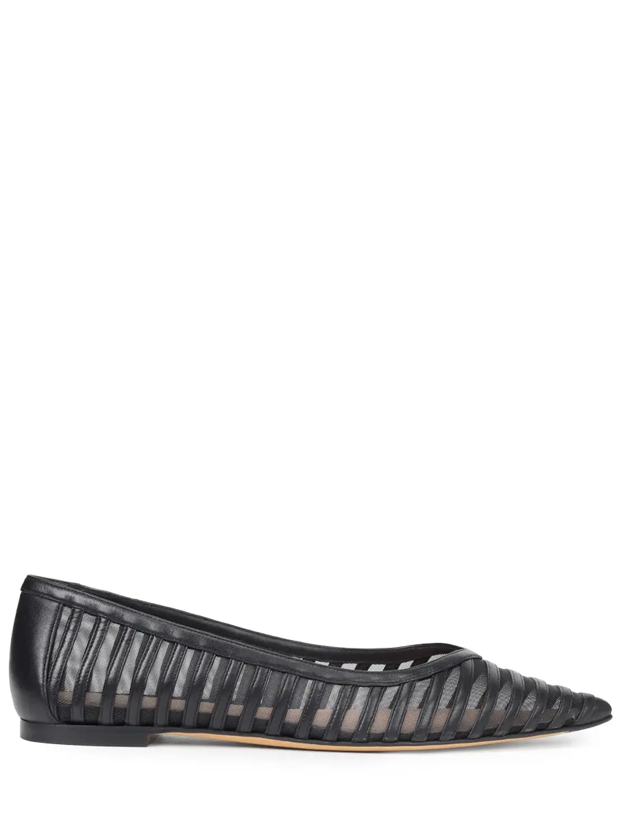 Балетки комбинированные Kiton