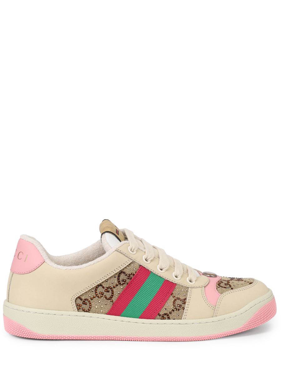 Кеды комбинированные GUCCI