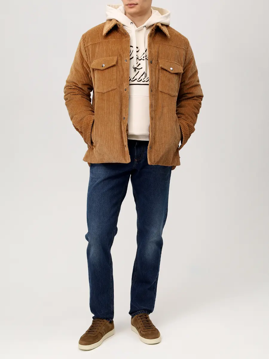 Джинсы Regular Fit хлопковые DOLCE & GABBANA GYJCCZ G8OK9 S9001 REGULAR Синий  Фото 2