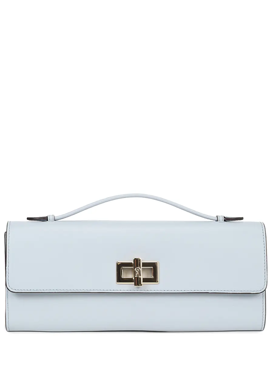 Клатч кожаный FURLA WE00841_AX0733_AR300 Голубой 
