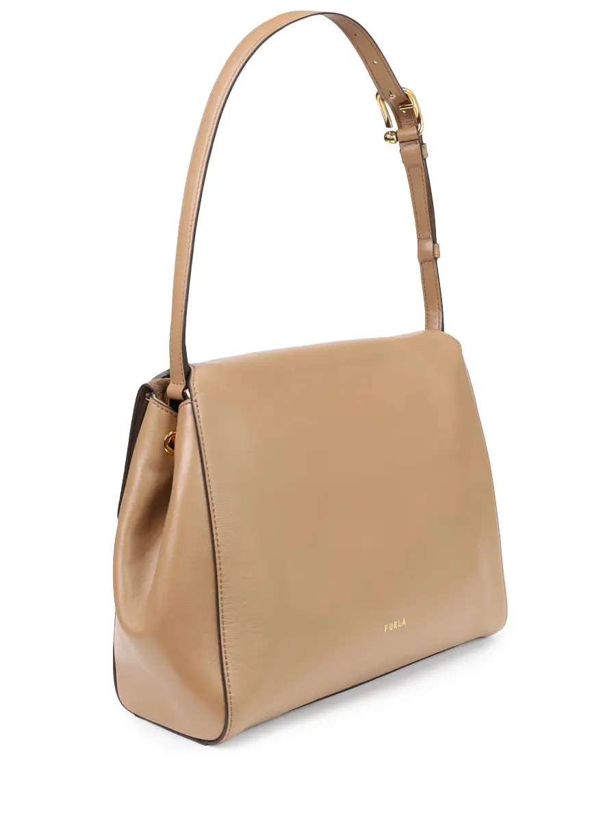 Сумка кожаная FURLA WB01862_BX4185_4489S Бежевый  Фото 3
