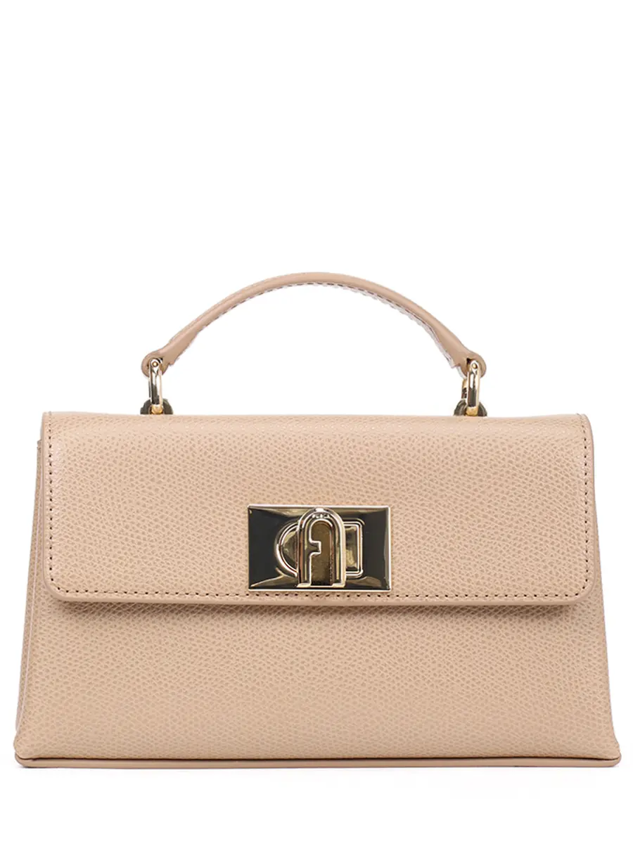 Сумка кожаная 1927 FURLA WE00423_ARE000_1257S Бежевый 
