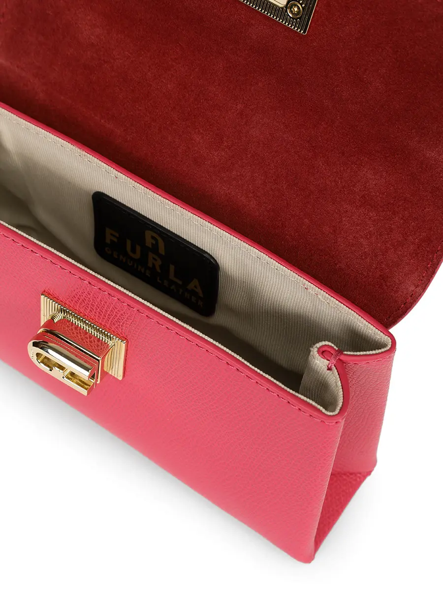 Сумка кожаная FURLA WE00423_ARE000_4485S Розовый  Фото 4