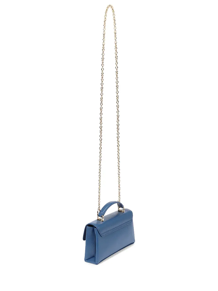 Сумка кожаная FURLA WE00423_ARE000_6600 Синий  Фото 3