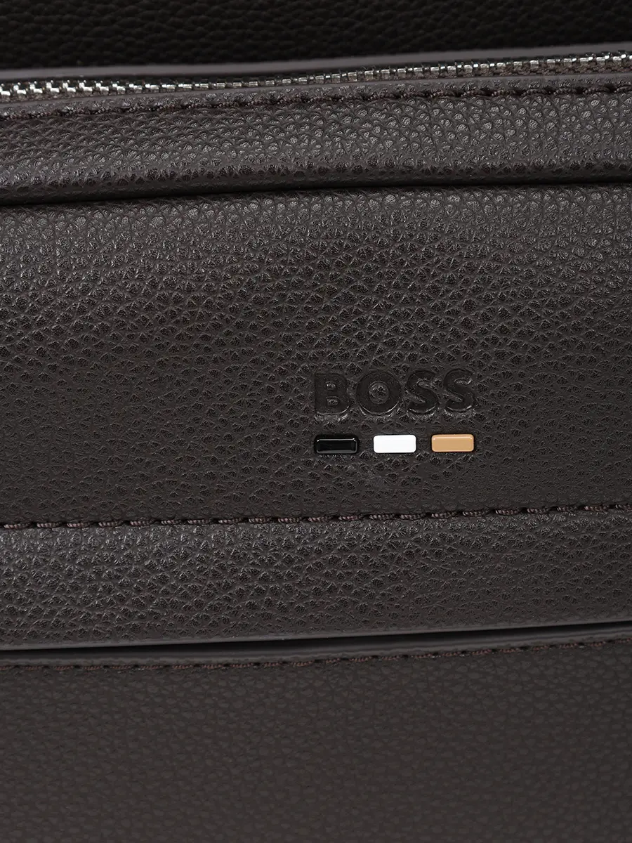Рюкзак из экокожи BOSS 50536499/201 Коричневый  Фото 5