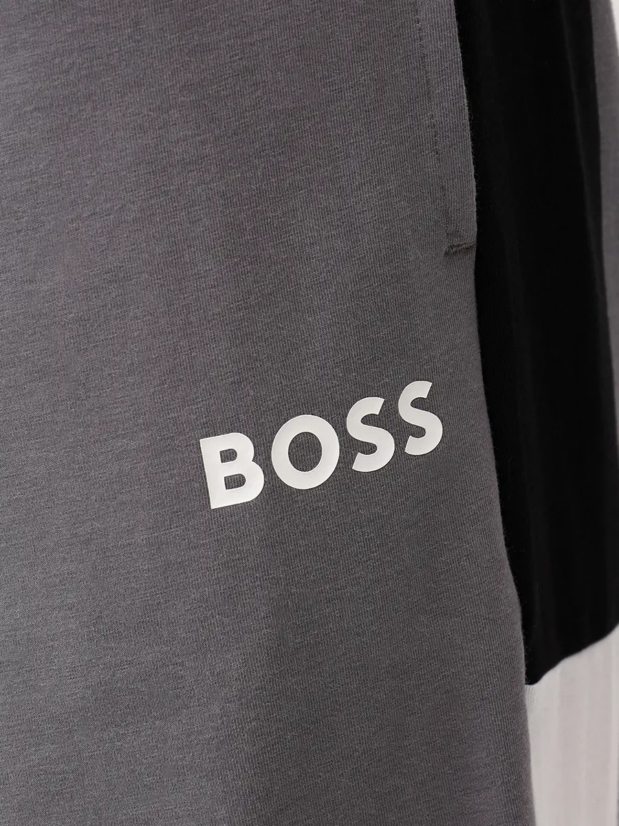 Костюм из хлопка и модала BOSS 50557587/025 Серый  Фото 8