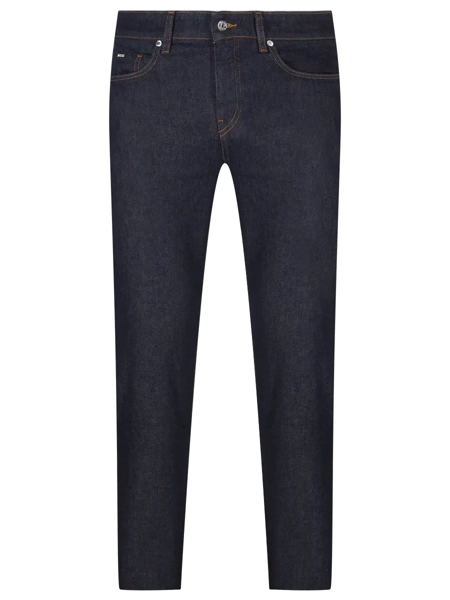 Джинсы Slim Fit хлопковые BOSS 50520828/410 Синий 