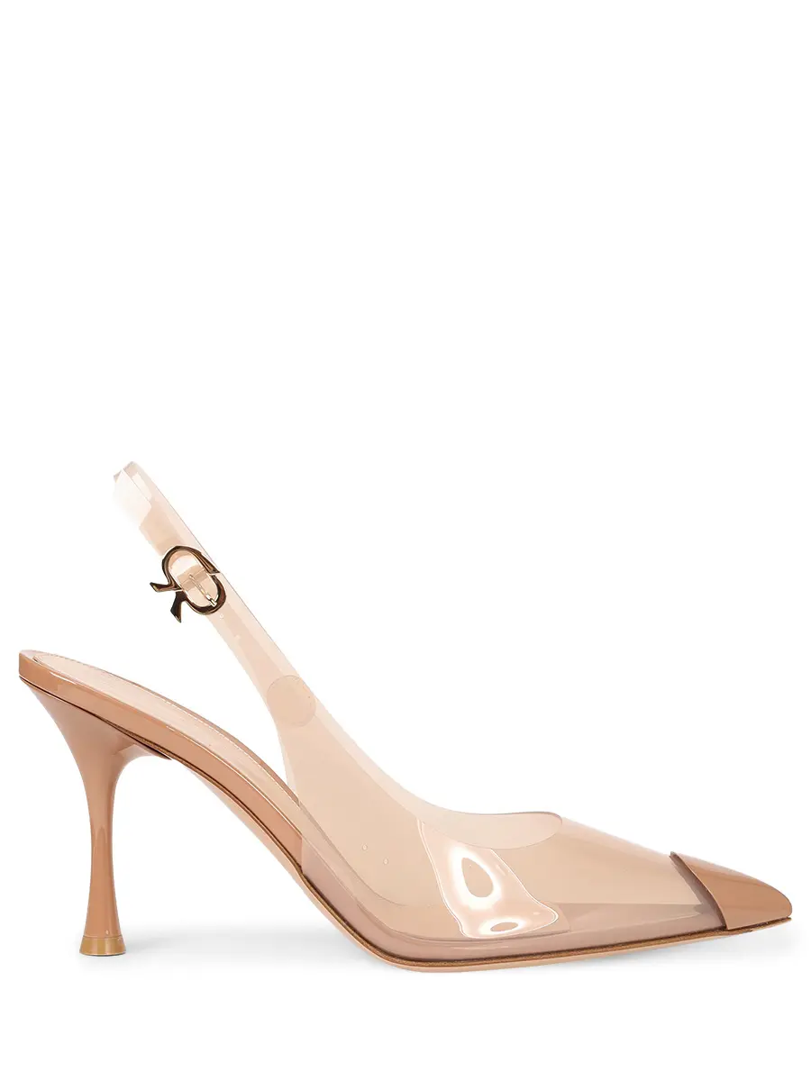 Туфли комбинированные GIANVITO ROSSI G95542.85LAC.GSVPRLP Бежевый 